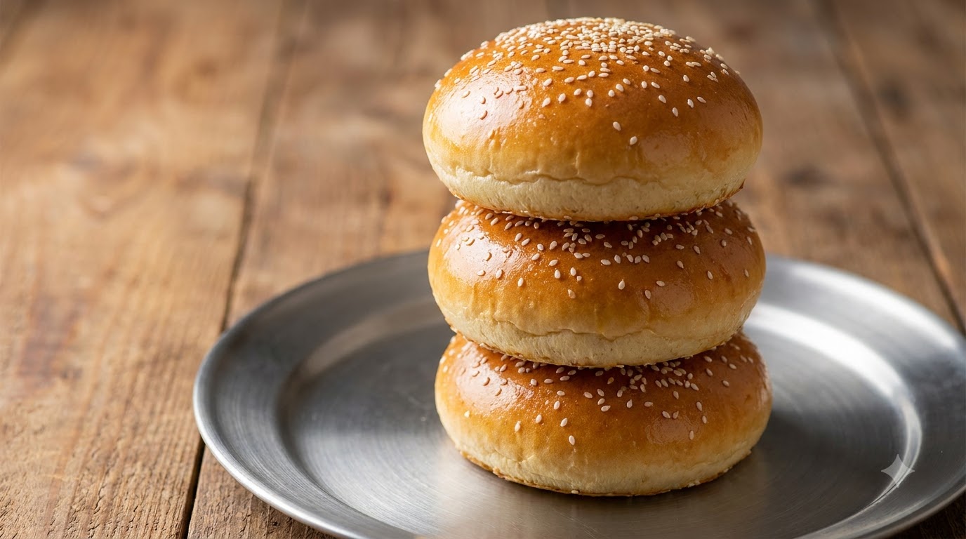 Panini per Hamburger in Friggitrice ad Aria Senza Impasto