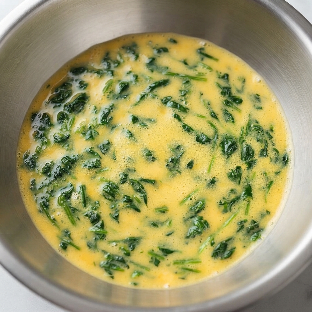 Composto liscio di salsa di uova centenarie e formaggio allinterno della ciotola di metallo.