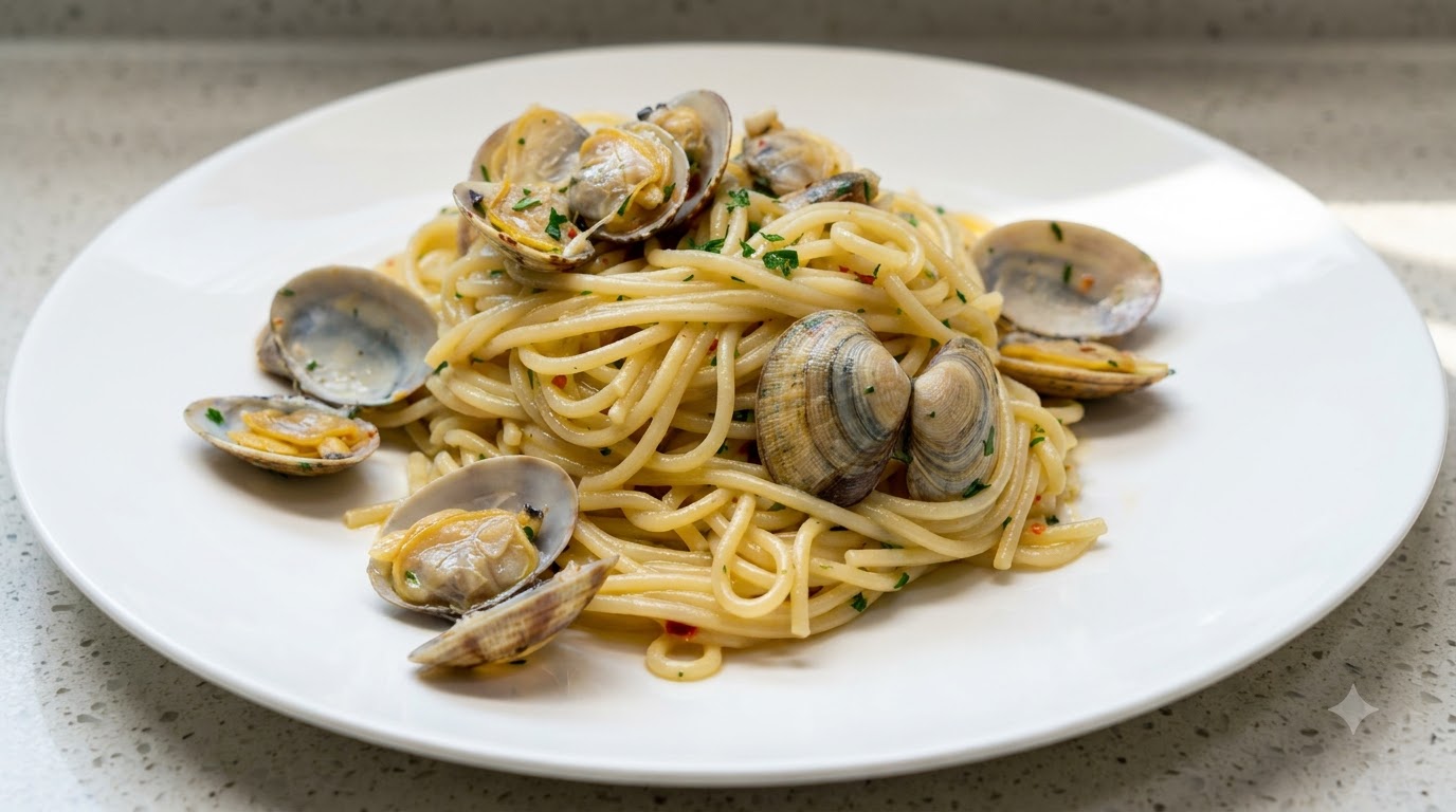 Autentici Spaghetti alle Vongole