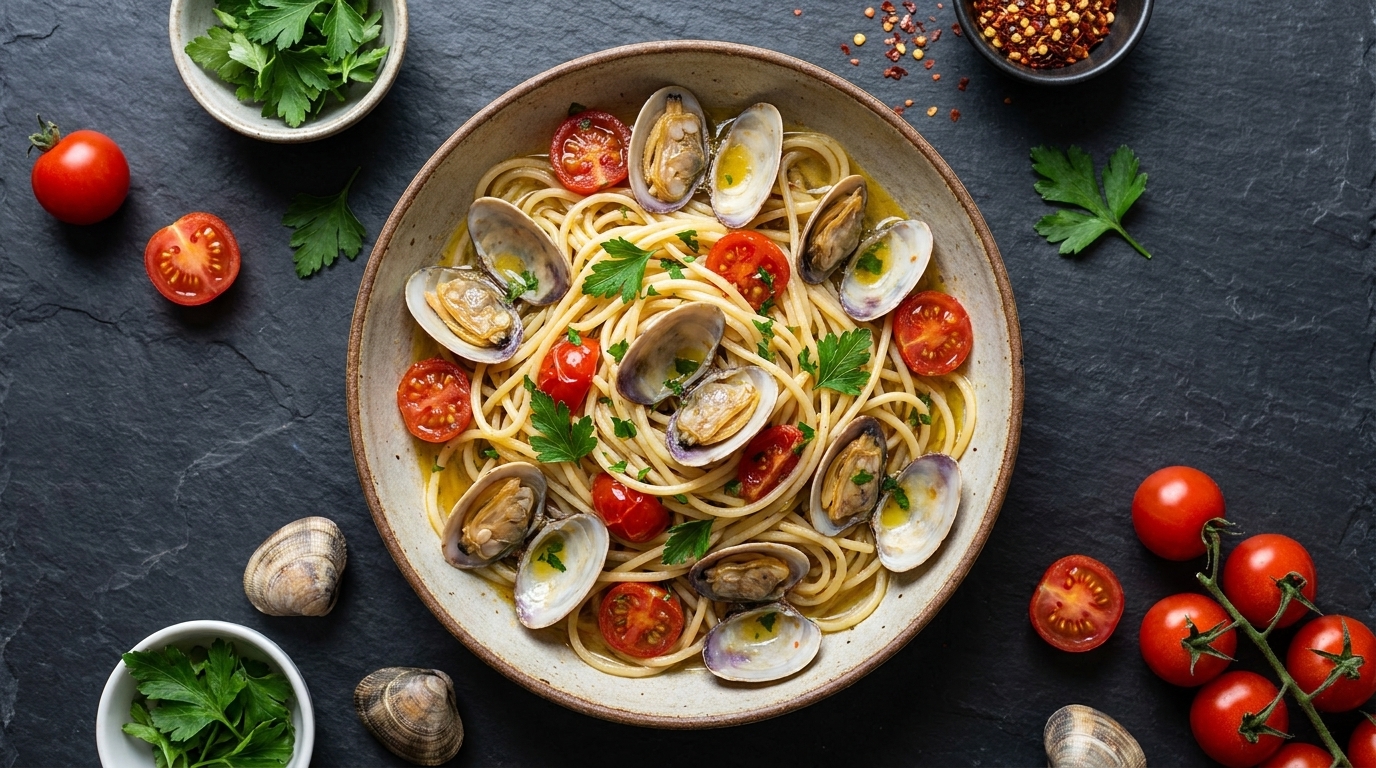Spaghetti alle Vongole Autentici