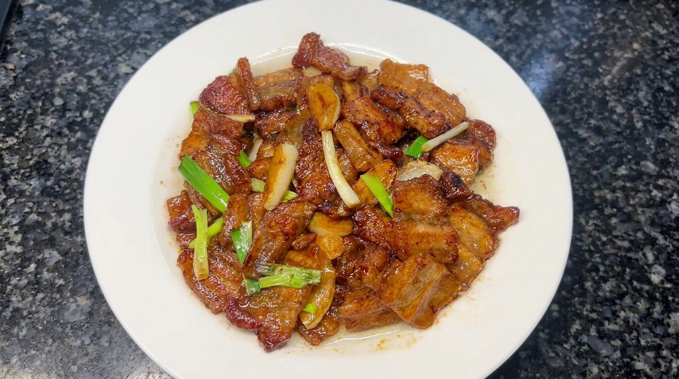 Pancetta di Maiale alla Salsa di Soia Saporita