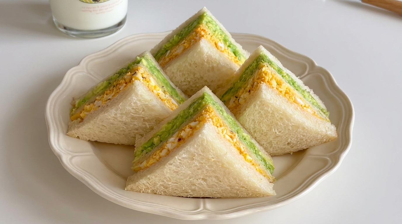 Panino con Insalata di Uova e Avocado