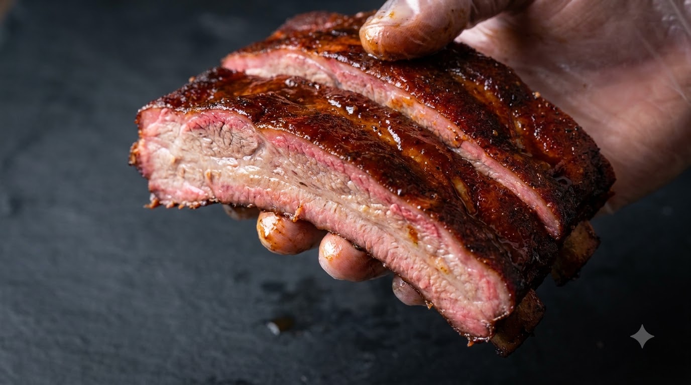 Costine di Maiale BBQ in Stile Memphis con Dry Rub