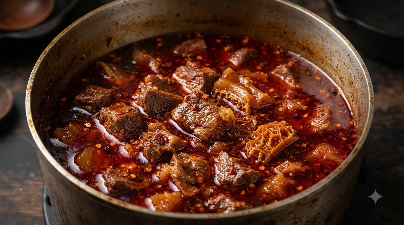 Spezzatino di Manzo alla Sichuanese (Hongshao Niurou)