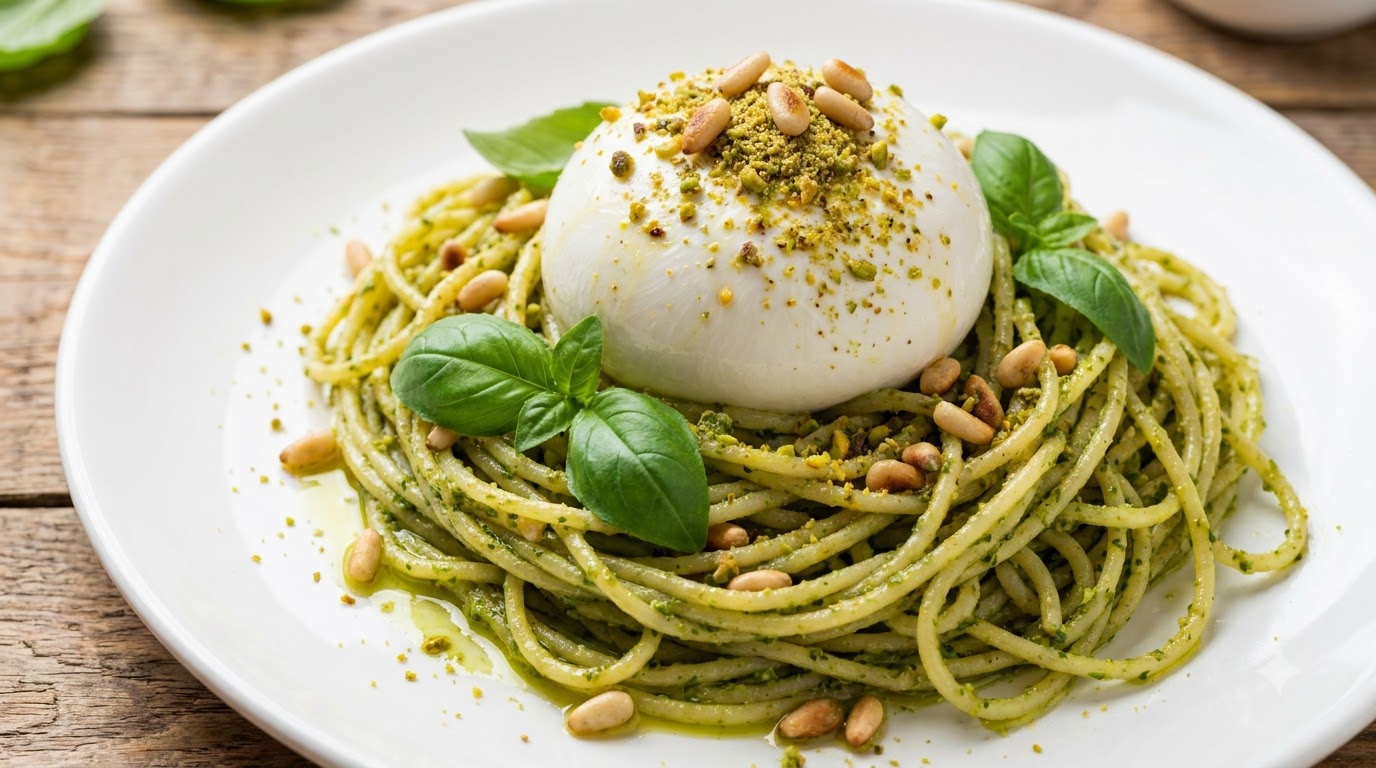 Classico Pesto alla Genovese con Burrata