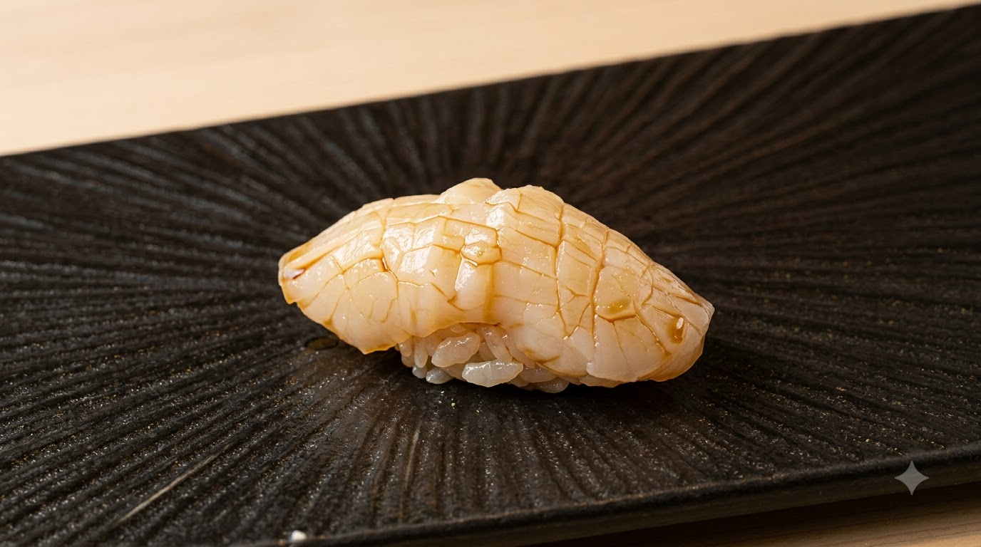 Nigiri di Capasanta Fresca (Hotate Nigiri)