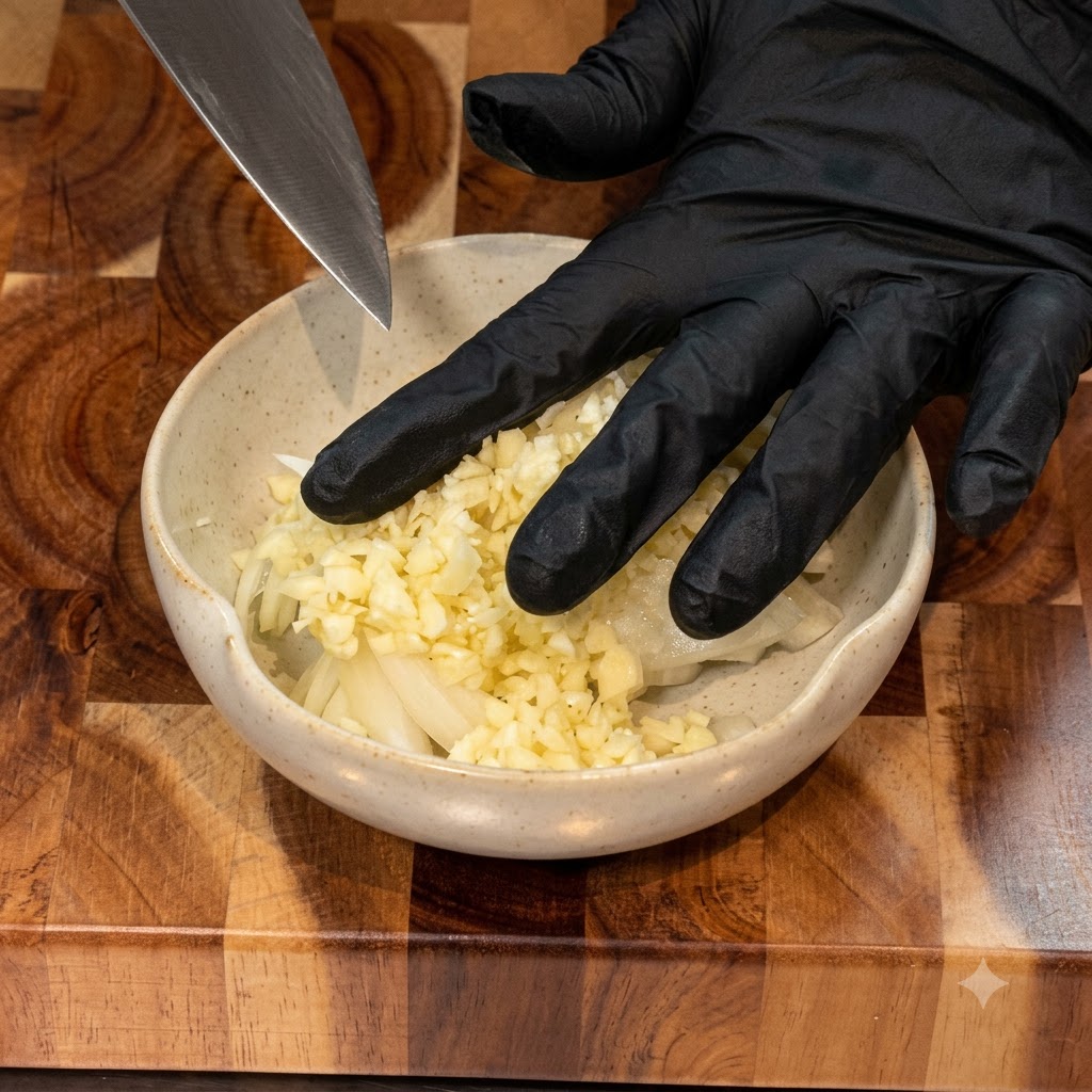 Fili di pasta calati in una pentola di acqua bollente.