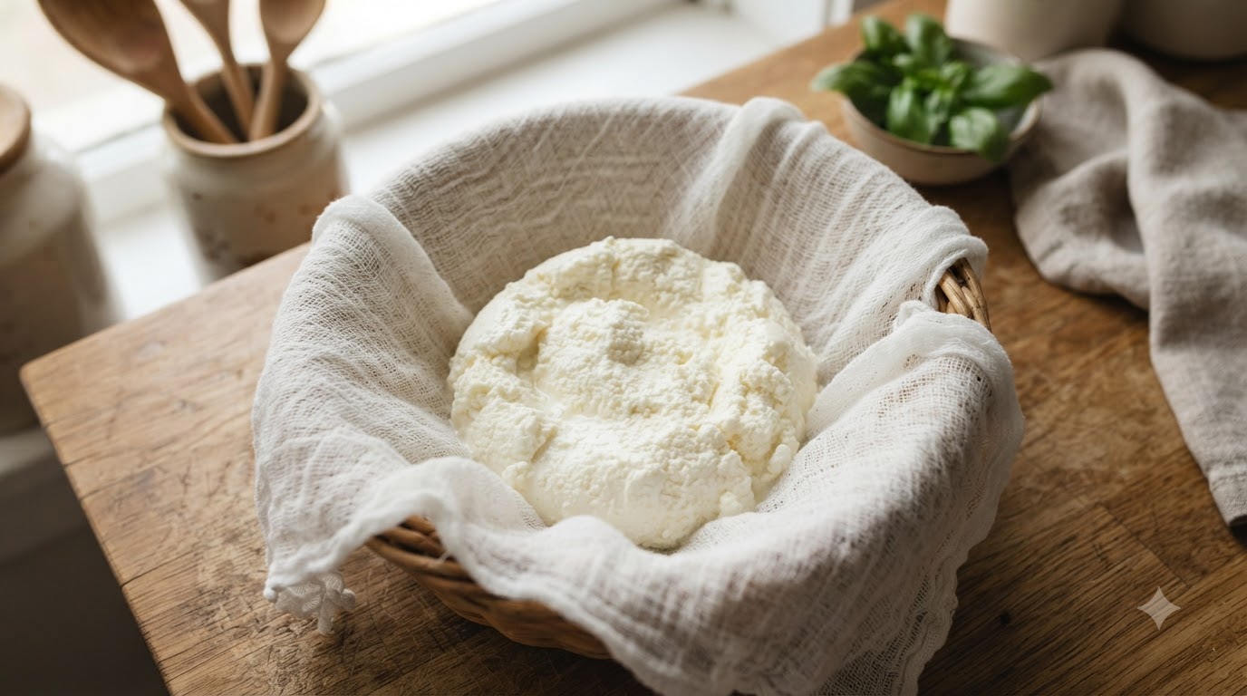 Ricotta Fatta in Casa