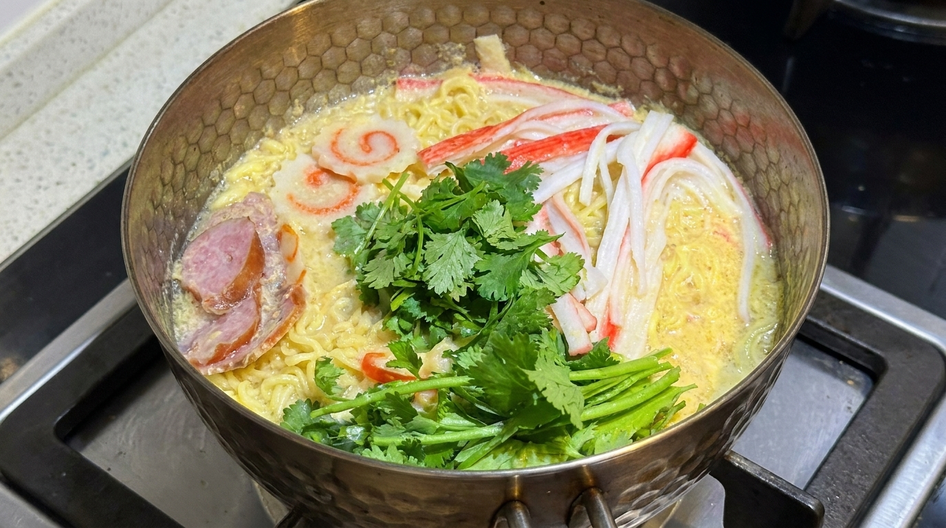 Trucco per Ramen Istantaneo Stile Tonkotsu