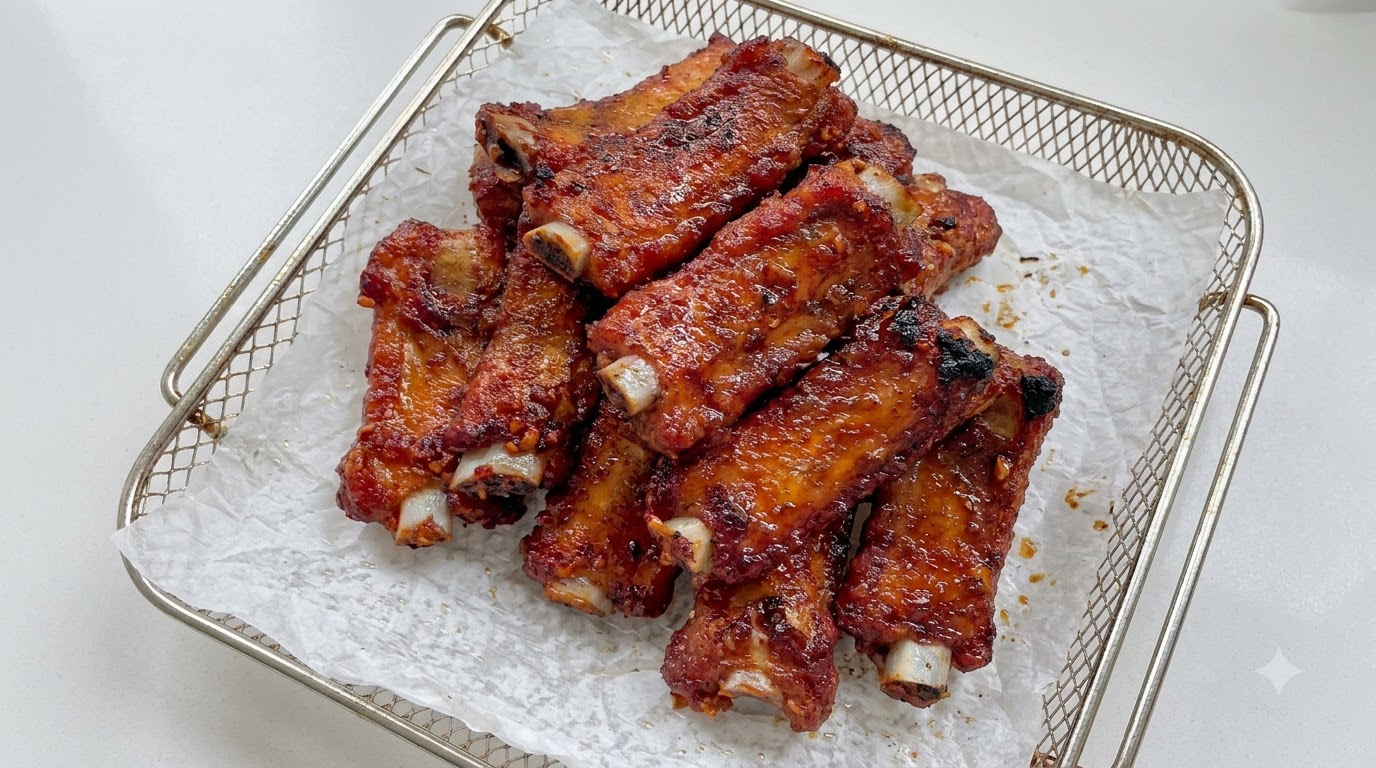 Costine di Maiale al Forno con Aglio e Miele