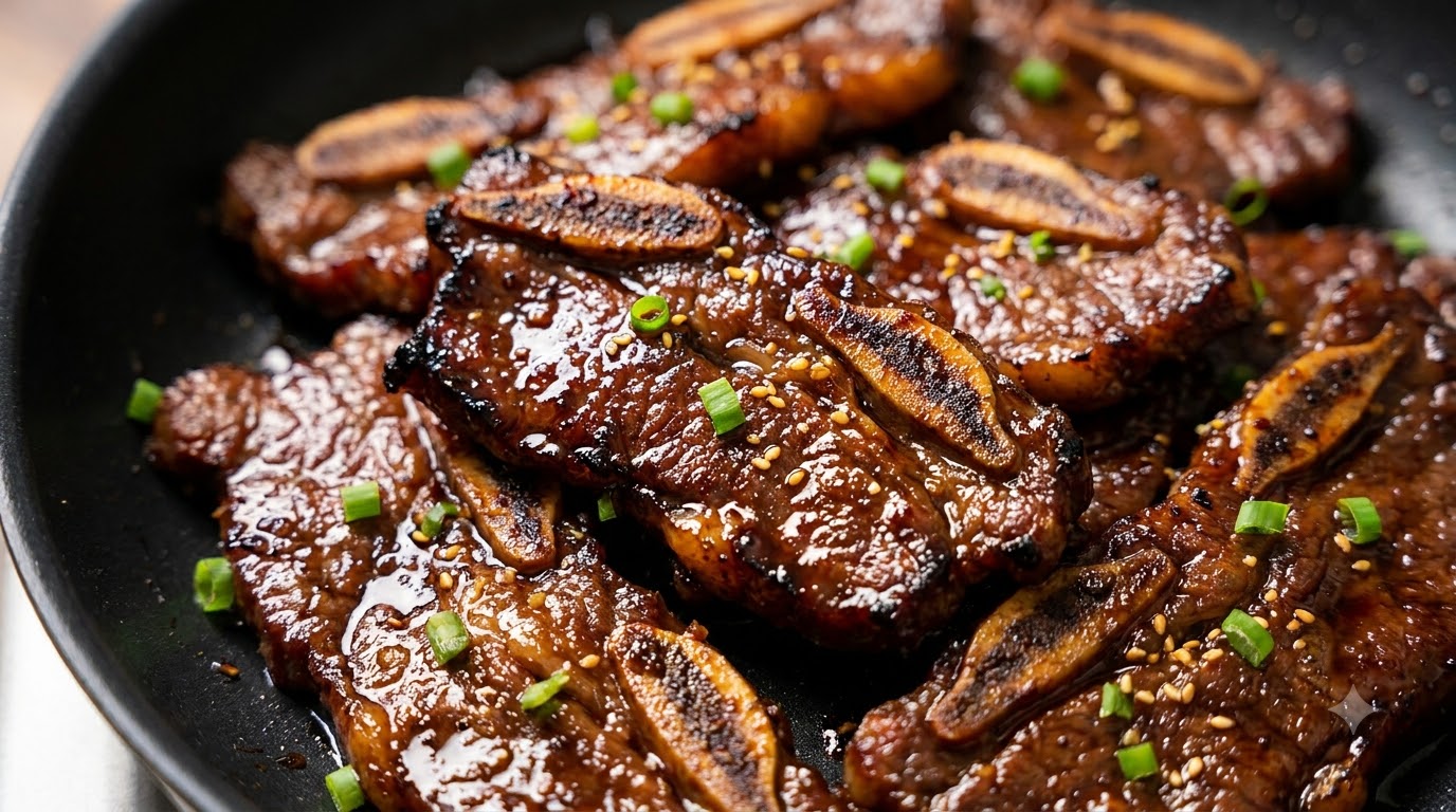 LA Galbi di Baek Jong-won (Costine di Manzo Coreane)