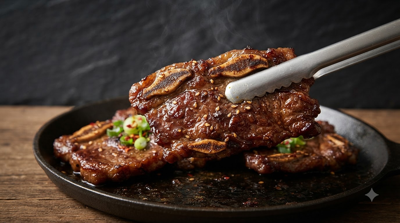 LA Galbi Autentiche (Costine di Manzo Coreane alla Griglia)