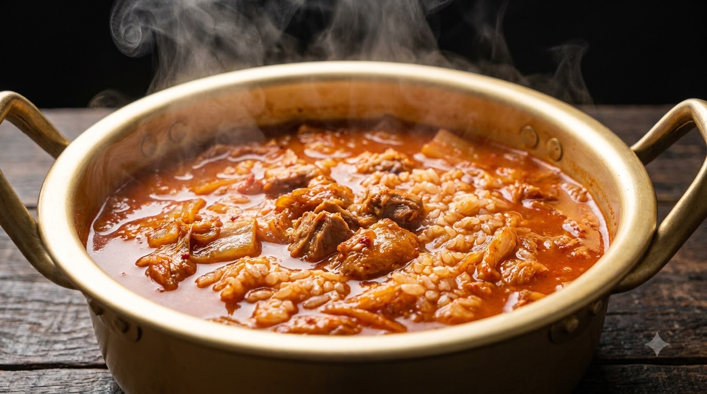 Stufato di Kimchi e Tonno in 3 Minuti (3분 참치김치찌개)